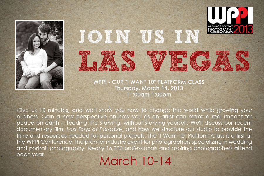 WPPI "I Want 10" Platform Class with Phillip and Eileen Blume, Las Vegas 2013