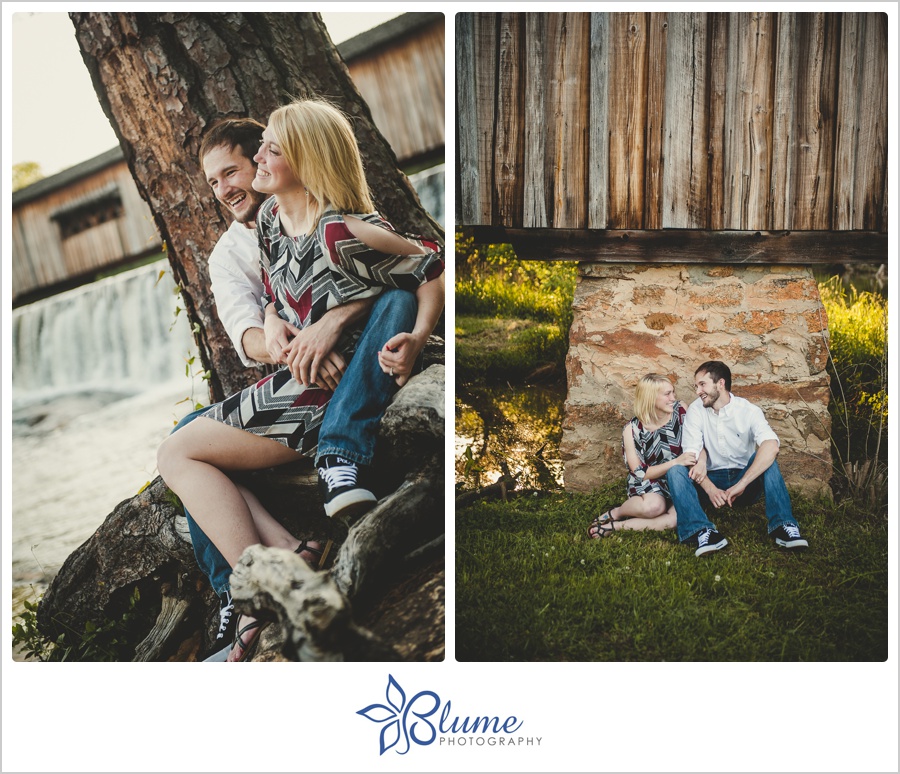 GA,Watson Mill,engagement,spring,