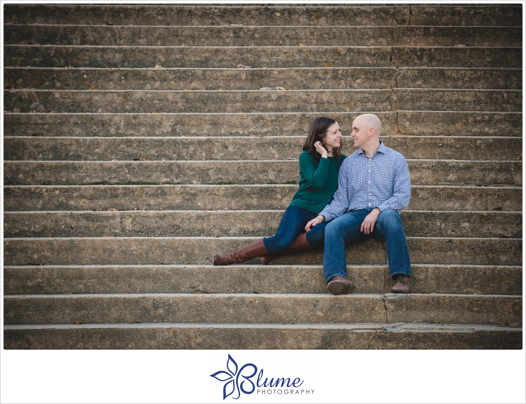 Atlanta,Piedmont Park,engagement,winter,