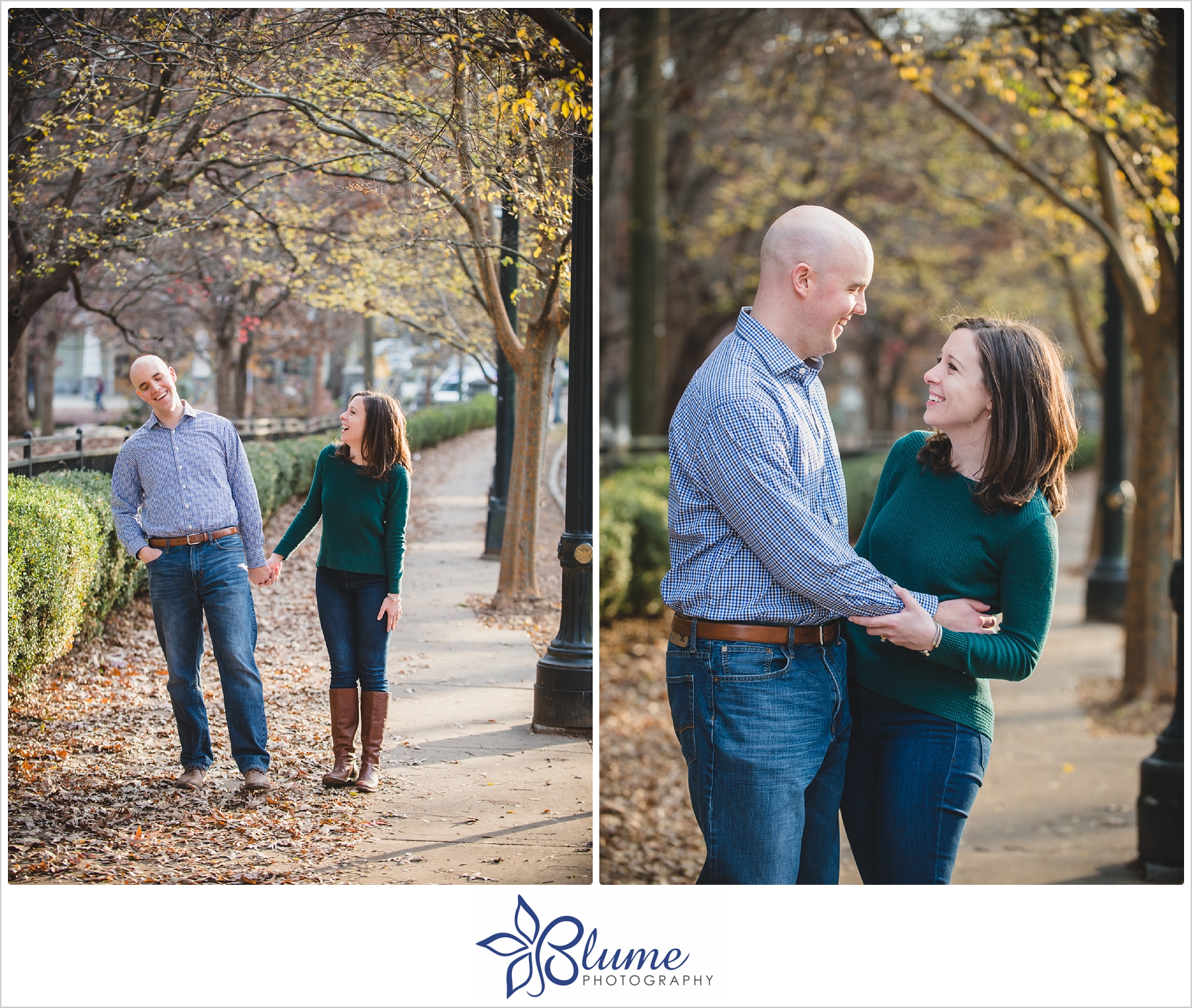 Atlanta,Piedmont Park,engagement,winter,