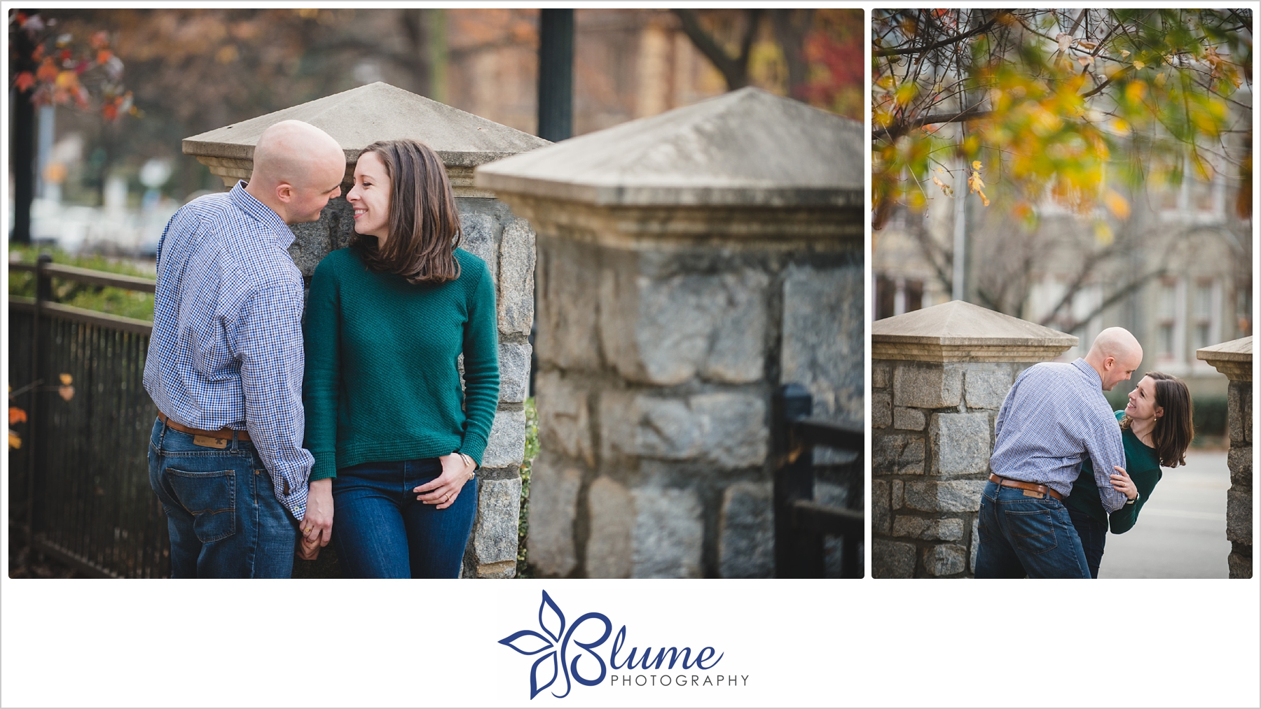 Atlanta,Piedmont Park,engagement,winter,