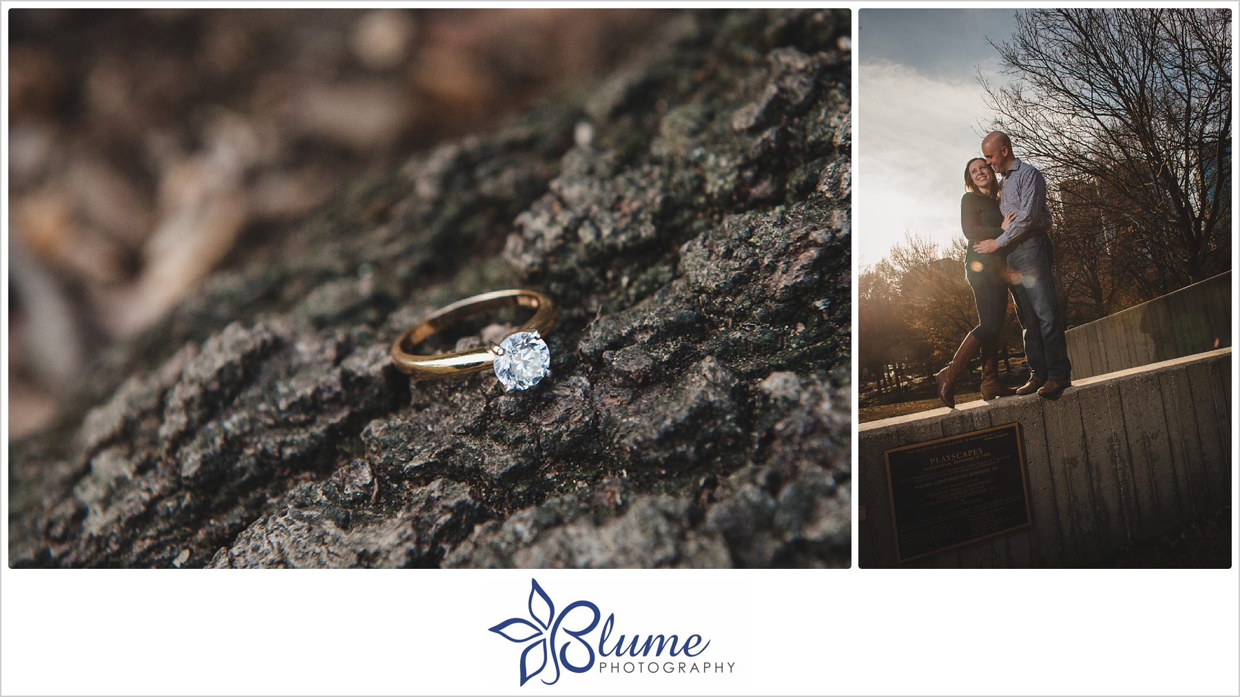 Atlanta,Piedmont Park,engagement,winter,