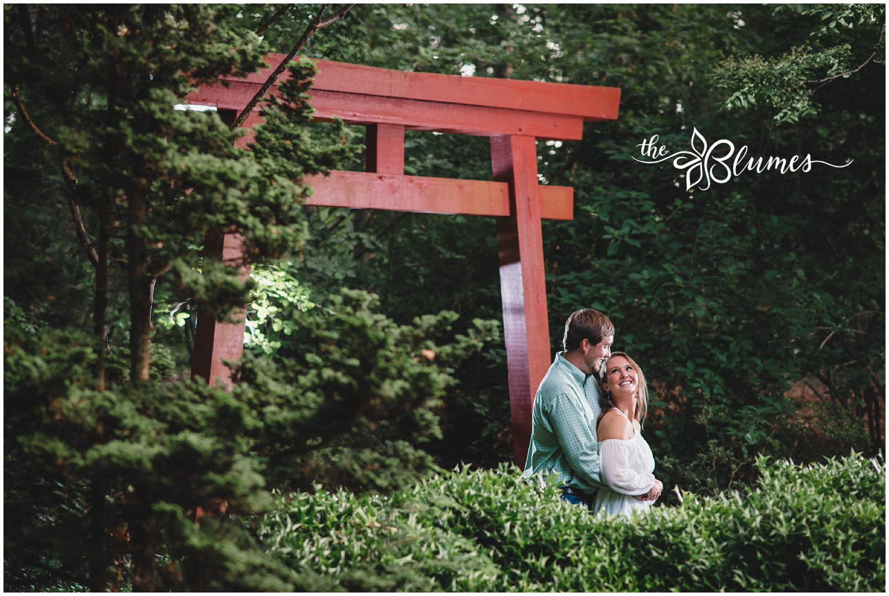 Athens,Botanic Gardens of Georgia,Summer,UGA,botanical gardens,engagement,engagement session,portraits,