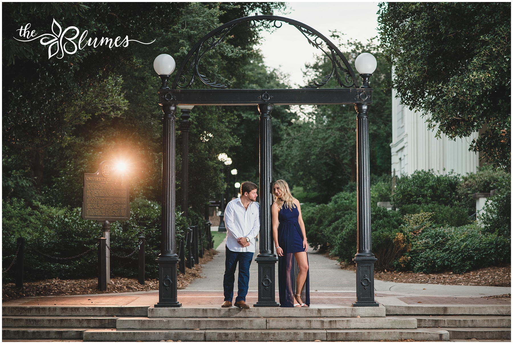 Athens GA,UGA,downtown,engagement,north campus,portraits,rainy,