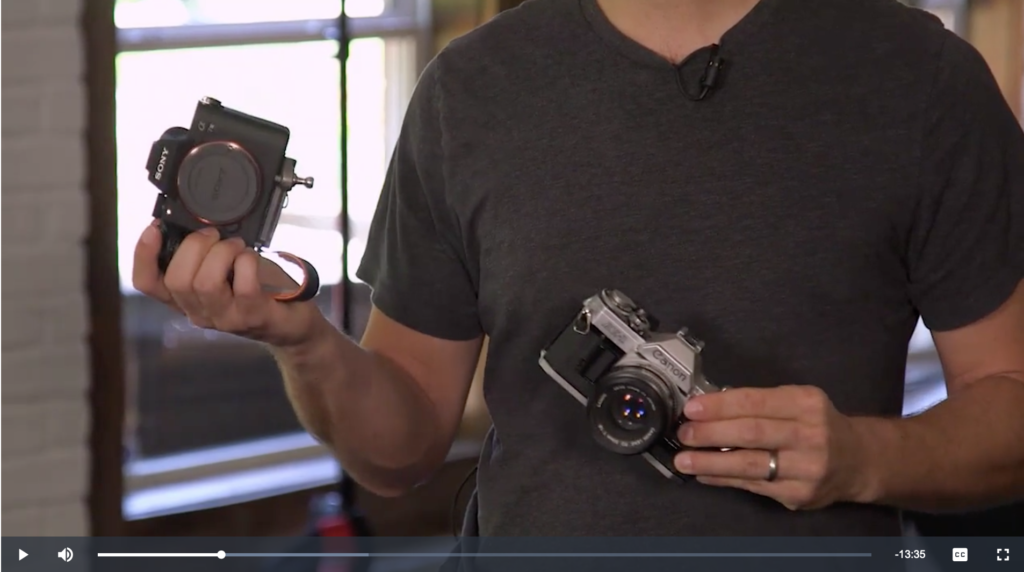 Why transition to mirrorless cameras video snippet