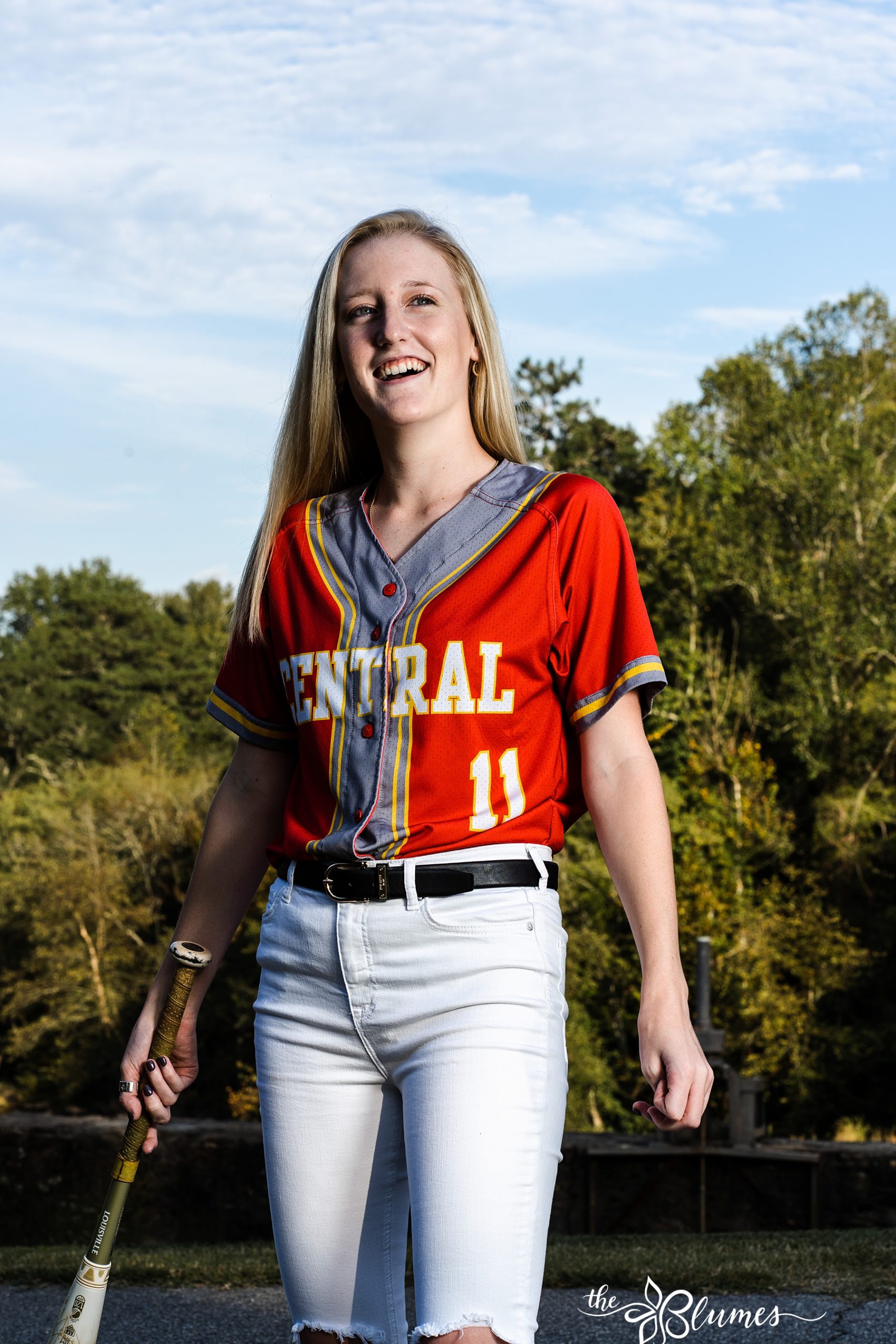 Kinsey plays softball at Clarke Central HIgh