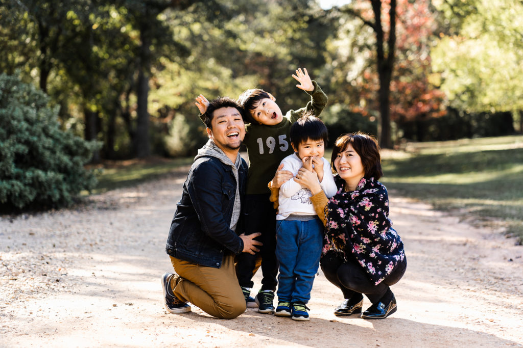 Families can be goofy, while we are maximizing mini sessions