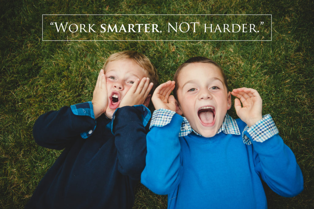 Work smarter, not harder by maximizing mini sessions